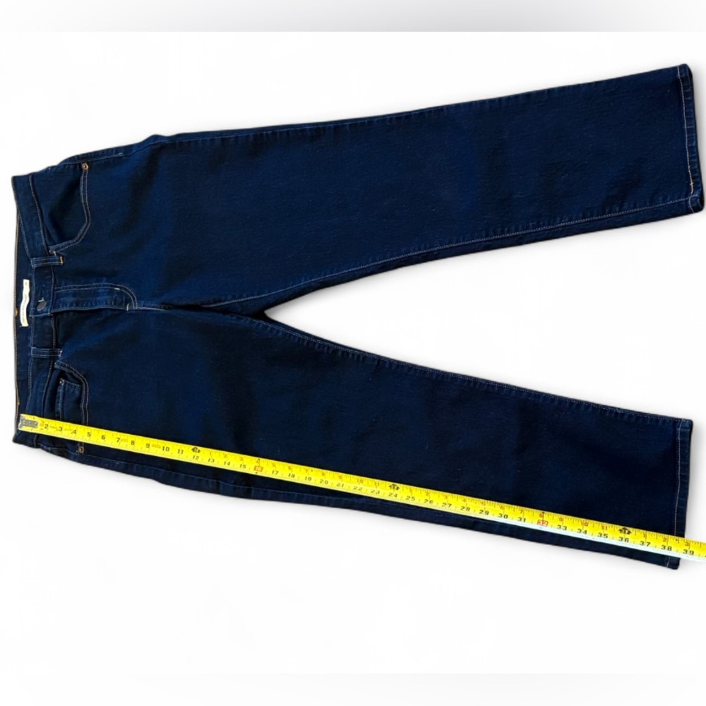 Levi's 724 High Rise Slim Straight Jeans Cast Shadows Dark Wash 31 - Picture 7 of 13